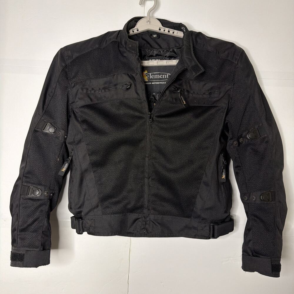 Element Men’s Black Textile Motorcycle Jacket